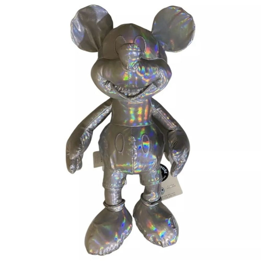 NWT Mickey Mouse Memories Holographic Soft Toy Series 12 of 12